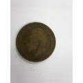 British One Penny 1917