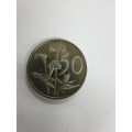 South Africa 50cents  1978
