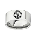Manchester United Football Club Stainless Steel Ring Sizes 9 ,10 , 11 , 12 And 13 Available