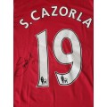 Santi Carzola Autographed Arsenal 2014/2015 Jersey Hand Signed By Santi Carzola
