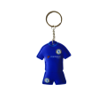 PVC Key Chains Stylish Football Soccer Teams Key Rings With Kit or Logo Shape Design