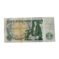 United Kingdom England 1 Pound  Queen Elizabeth II Sir Isaac Newton