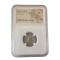 Ancient Roman Empire Coin AR Denarius Sept. Severus, AD 193-211 NGC Graded VF