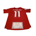 2022 Autographed Liverpool Jersey Hand Signed By Mohamed Salah With Certificate of Authenticity