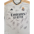 Autographed Football Jersey Real Madrid 2022-2023 Home Jersey Hand Signed By Most First Team Stars