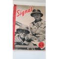 Italian Militaria Edition of WW2 German SIGNAL Magazine May 1941 - 48 pages-Fair Condition