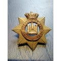 Boer War The Devonshire Regiment,Cap Badge QV Crown