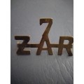 7th ZAR-Zuid Afrikaans Ruiters WW1 Badge