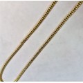 9  carat ----- Imported Gold  Curb necklace ---  cm 45-- clearance  item