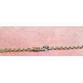 9  carat  -- Imported Gold Belcher - Rolo` necklace ----------- cm 60 long    mm 2.5 wide