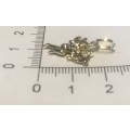 9K solid  9 carat Gold- stunning imported charm - Cupid