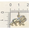 9K solid  9 carat Gold- stunning imported charm -Lion