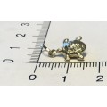 9K solid  9 carat yellow Gold , stunning imported charm -  Tortoise -Turtle