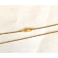 9  carat  ----Imported Fine Gold Curb necklace    ----   cm 50----clearance item