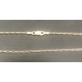 9  carat  ----Imported Fine Gold alternate 1/1 necklace    ----       cm 45----clearance item