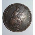1858 - HALF PENNY - GREAT BRITAIN