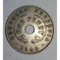 1940 - ONE PENNY - SOUTHERN RHODESIA