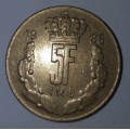1986 - 5 FRANCS - LUXEMBOURG