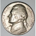 1964 - 5 CENT - USA - JEFFERSON NICKEL COIN