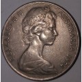 1974 - 20 CENT COIN - AUSTRALIA  [DUCKBILL PLATYPUS]