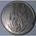 1965 - 10 CENT COIN - SOUTH AFRICA