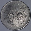 1965 - 20 CENT COIN - SOUTH AFRICA