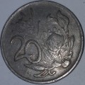 1977 - 20 CENT COIN - SOUTH AFRICA