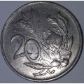 1987 - 20 CENT COIN - SOUTH AFRICA