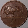 1976 - 2 CENT COIN - SOUTH AFRICA