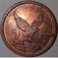 1996 - 2 CENT COIN - SOUTH AFRICA