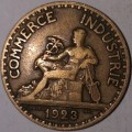 1923 - 50 CENTIMES COIN - FRANCE