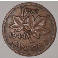 1944 - ONE CENT - CANADA - 1 CENT