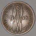 1948 - 3 PENCE - 3d - SOUTHERN RHODESIA