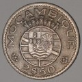 1955 - 2.5 ESCUDOS - MOCAMBIQUE - MOZAMBIQUE - PORTUGUESA