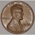1966 - 1 CENT - LINCOLN MEMORIAL CENT (PENNY) - ONE CENT - PHILADELPHIA MINT - USA