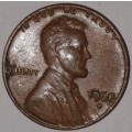 1968 D - 1 CENT - LINCOLN MEMORIAL CENT (PENNY) - ONE CENT - DENVER MINT - USA