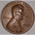 1971 - 1 CENT - LINCOLN MEMORIAL CENT (PENNY) - ONE CENT - PHILADELPHIA MINT - USA