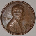 1972 S - 1 CENT - LINCOLN MEMORIAL CENT (PENNY) - ONE CENT - SAN FRANCISCO MINT - USA