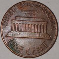 1976 D - 1 CENT - LINCOLN MEMORIAL CENT (PENNY) - ONE CENT - DENVER MINT - USA