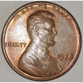 1978 - 1 CENT - LINCOLN MEMORIAL CENT (PENNY) - ONE CENT - PHILADELPHIA MINT - USA