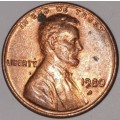 1980 D - 1 CENT - LINCOLN MEMORIAL CENT (PENNY) - ONE CENT - DENVER MINT - USA