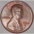 1984 D - 1 CENT - LINCOLN MEMORIAL CENT (PENNY) - ONE CENT - DENVER MINT - USA