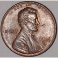 1986 D - 1 CENT - LINCOLN MEMORIAL CENT (PENNY) - ONE CENT - DENVER MINT - USA