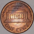 1987 - 1 CENT - LINCOLN MEMORIAL CENT (PENNY) - ONE CENT - PHILADELPHIA MINT - USA