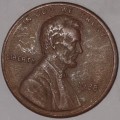 1988 - 1 CENT - LINCOLN MEMORIAL CENT (PENNY) - ONE CENT - PHILADELPHIA MINT - USA