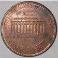 1996 - 1 CENT - LINCOLN MEMORIAL CENT (PENNY) - ONE CENT - PHILADELPHIA MINT - USA
