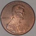 2001 D - 1 CENT - LINCOLN MEMORIAL CENT (PENNY) - ONE CENT - DENVER MINT - USA