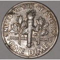 1988 P - DIME - USA - ROOSEVELT ONE DIME COIN