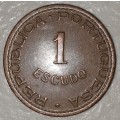 1957 - 1 ESCUDO - MOCAMBIQUE - MOZAMBIQUE - (Bronze)
