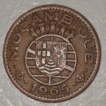 1965 - 1 ESCUDO - MOCAMBIQUE - MOZAMBIQUE - (Bronze)